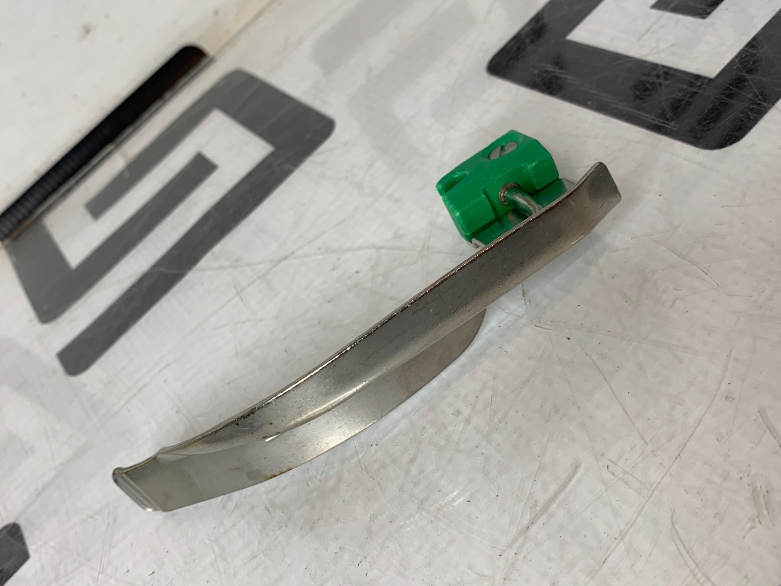 Used Welch Allyn 69063 Mac 3 Fiber optic Laryngoscope Blade SS USA MADE Macintosh 3