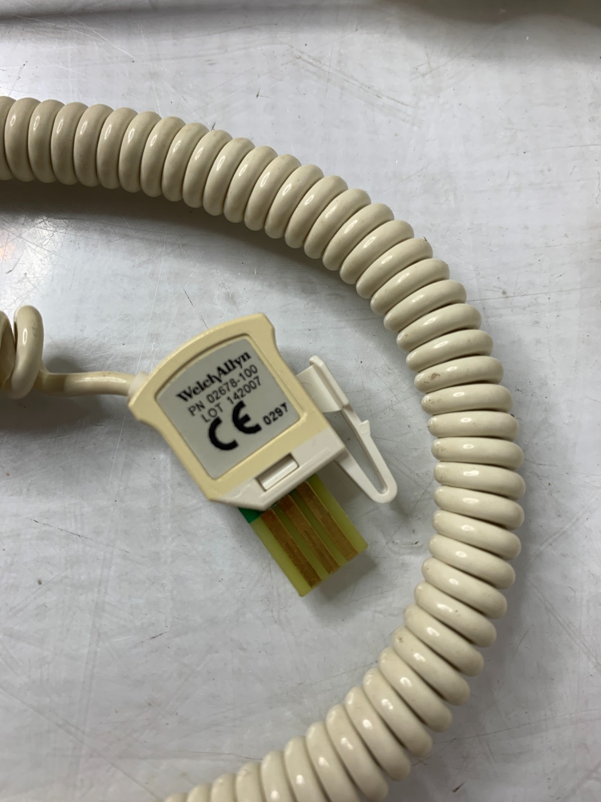 Used WELCH ALLYN SURETEMP PROBE 02678-100 Thermometer 767 SURE TEMP