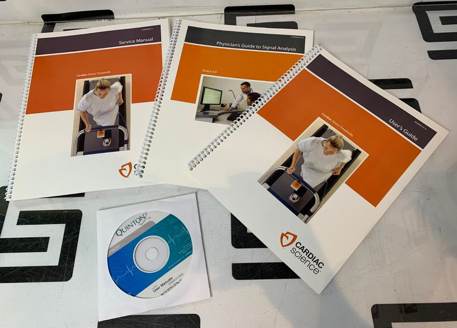 Used Cardiac Science Q-Stress Treadmill Quinton User 4.6 Service Manual 70-00755-CD