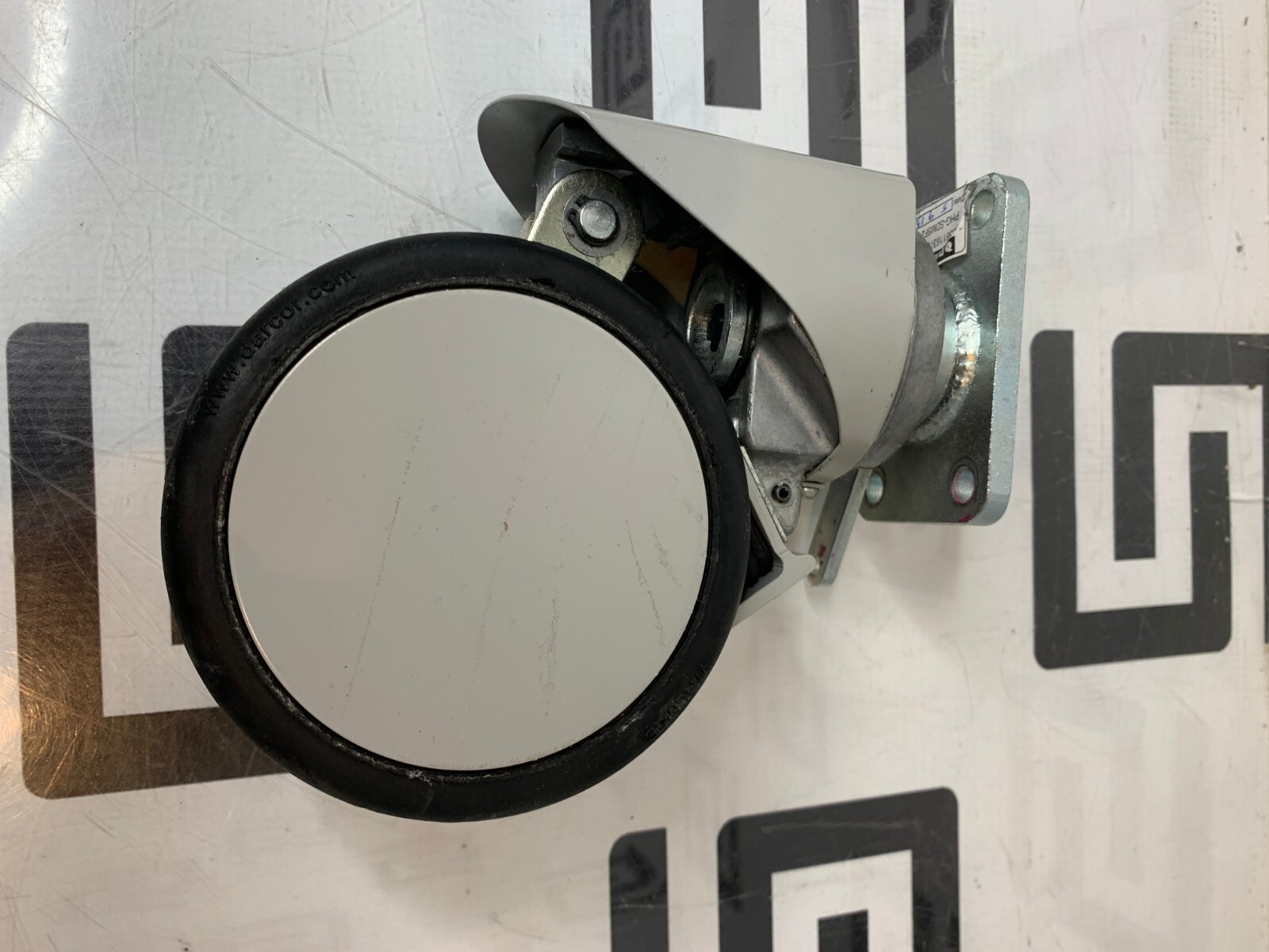 Used PHILIPS IU22 IE33 453561163762 5" REAR WHEEL SH ABS SWIVEL LOCK CASTER W/O BRAKE