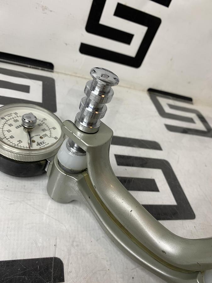 Used Jamar TEC Hydraulic Hand Dynamometer 200lbs 90KG 081028935 TESTED WARRANTY