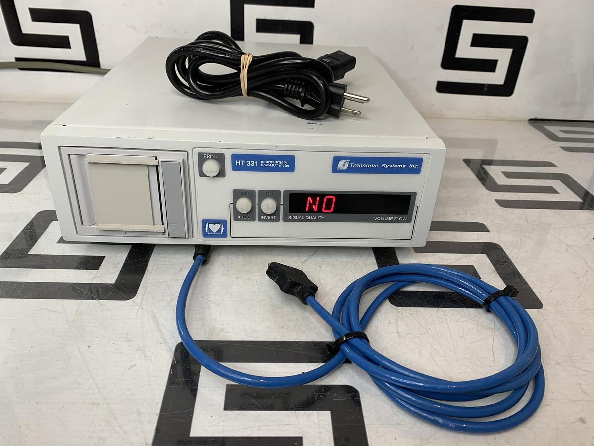 Used Transonic HT 331 Neurosurgery Flow-QC Meter Transonic Systems HT331