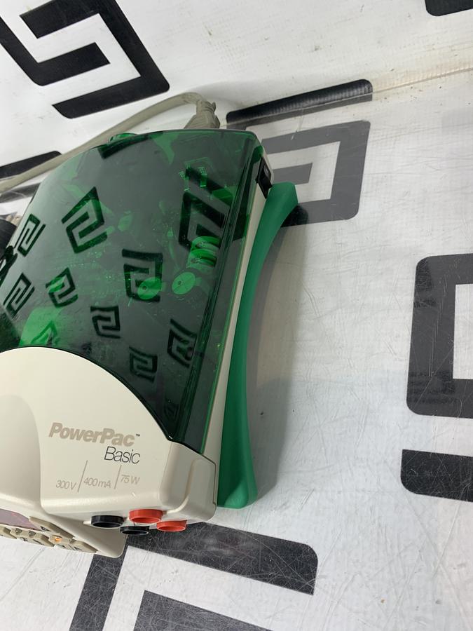 Used Bio-Rad PowerPac Basic Electrophoresis Power Supply 300V 400mA 75W 041BR