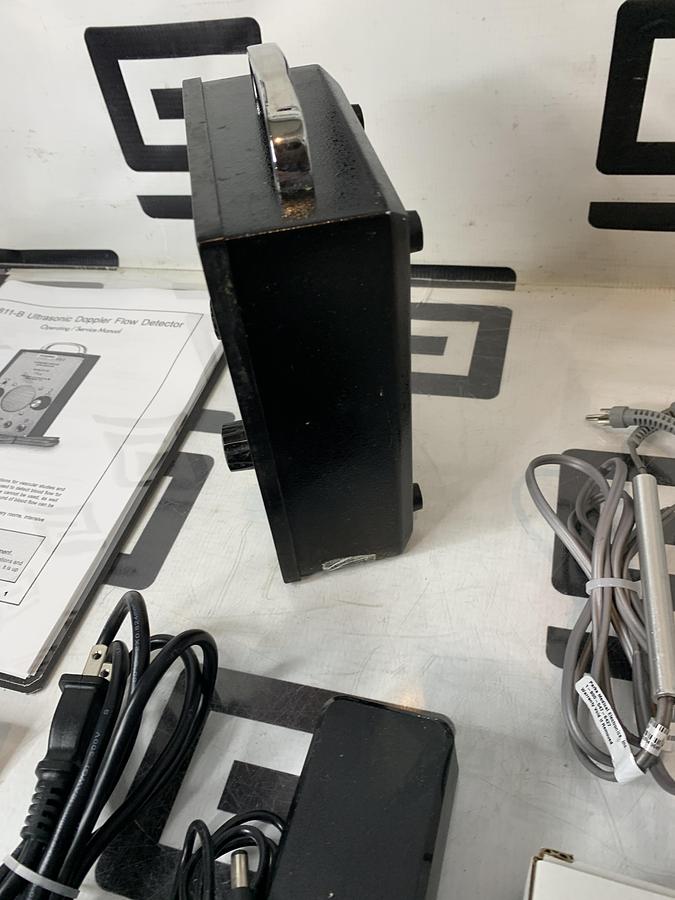 Used PARKS 811-B Doppler Flow Detector Model 9.3MHz Probe Ultrasonic 811B NEW BATTERY