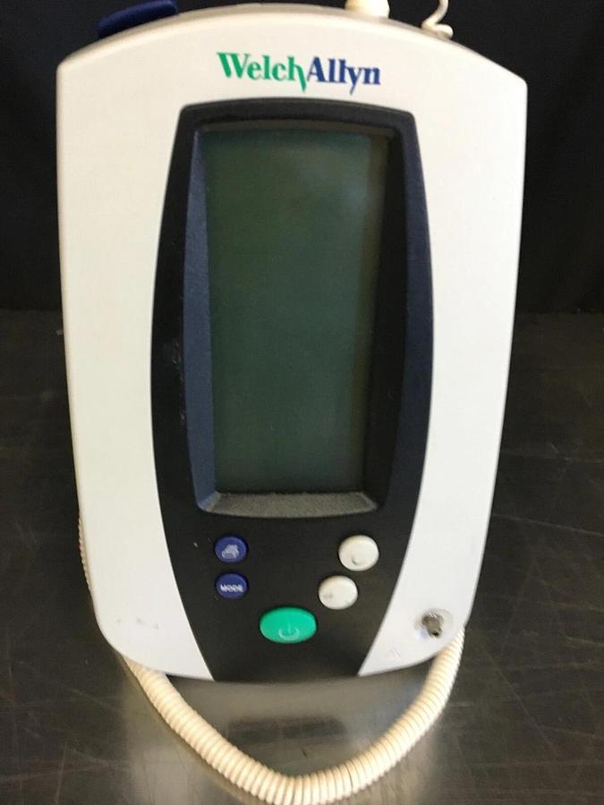 Used Welch Allyn 420 Series Spot Vital Signs SPO2 Temp NIBP Tested