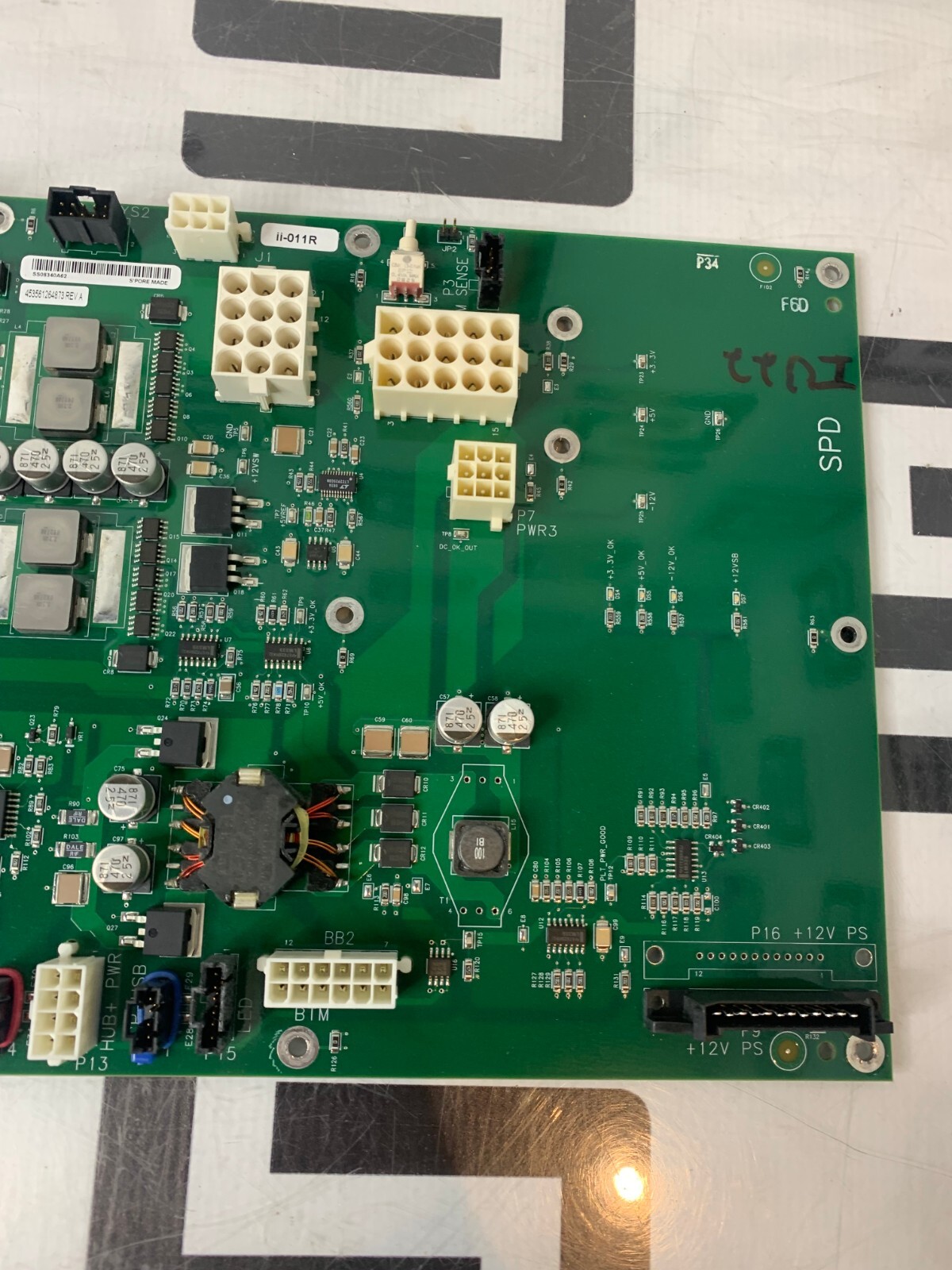 Used Philips IE33 iU22 Ultrasound SPD Board Assy 453561264873 Rev A WARRANTY