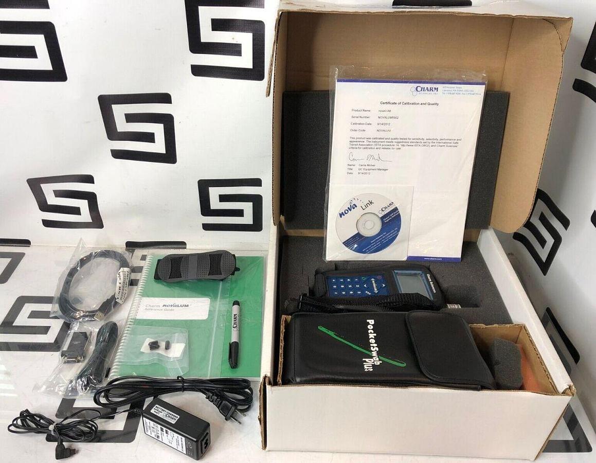 Used NovaLUM PocketSwab Luminometer Detection System Pocket Swab