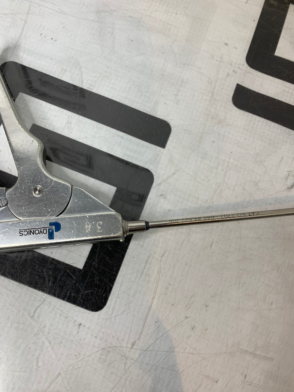 Used Dyonics 2707 Orthopedic Arthroscopic 3.4mm Suction Punch Forcep WARRANTY