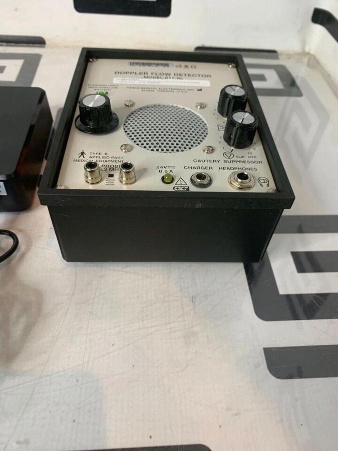 Used PARKS 811-BL Doppler Flow Detector Model 9.3 MHz Ultrasonic 811BL GOOD BATTERY