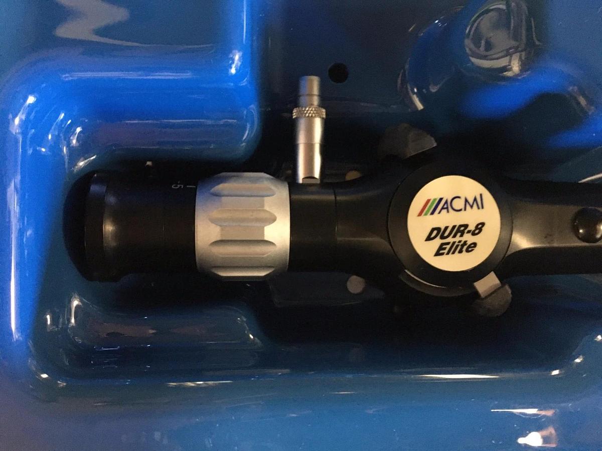 Used Gyrus ACMI DUR-8 Elite Ultra Flexible Scope with Case Clear