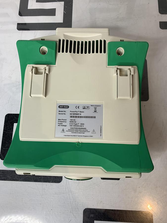 Used Bio-Rad PowerPac Basic Electrophoresis Power Supply 300V 400mA 75W 041BR