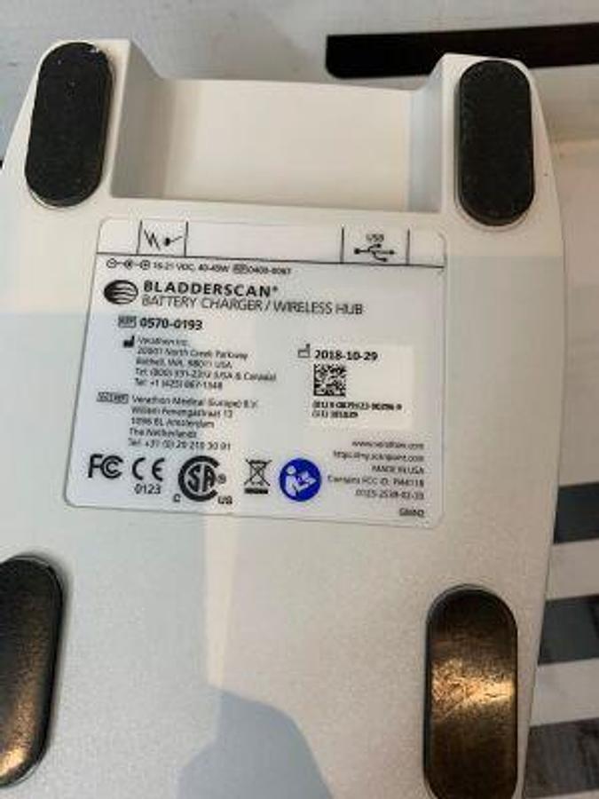 Used BLADDERSCAN Verathon  BVI9400 Charger 0570-0193