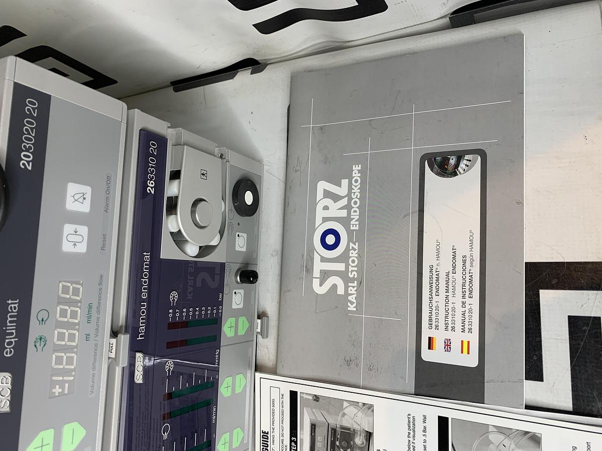 Used Karl Storz Hamou Endomat 26331020 & SCB Equimat 20302020 System