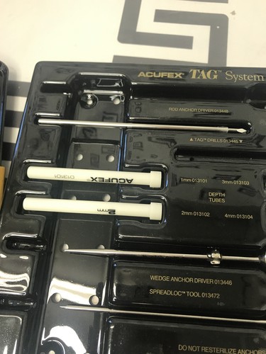 Used ACUFEX Tissue Anchor Guide System TAG (Some Pieces Missing)