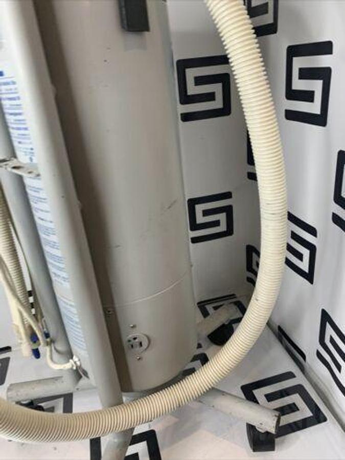 Used Cast Vacuum  Mobile Stand   W/ RECENTLY REPLACED FILTER