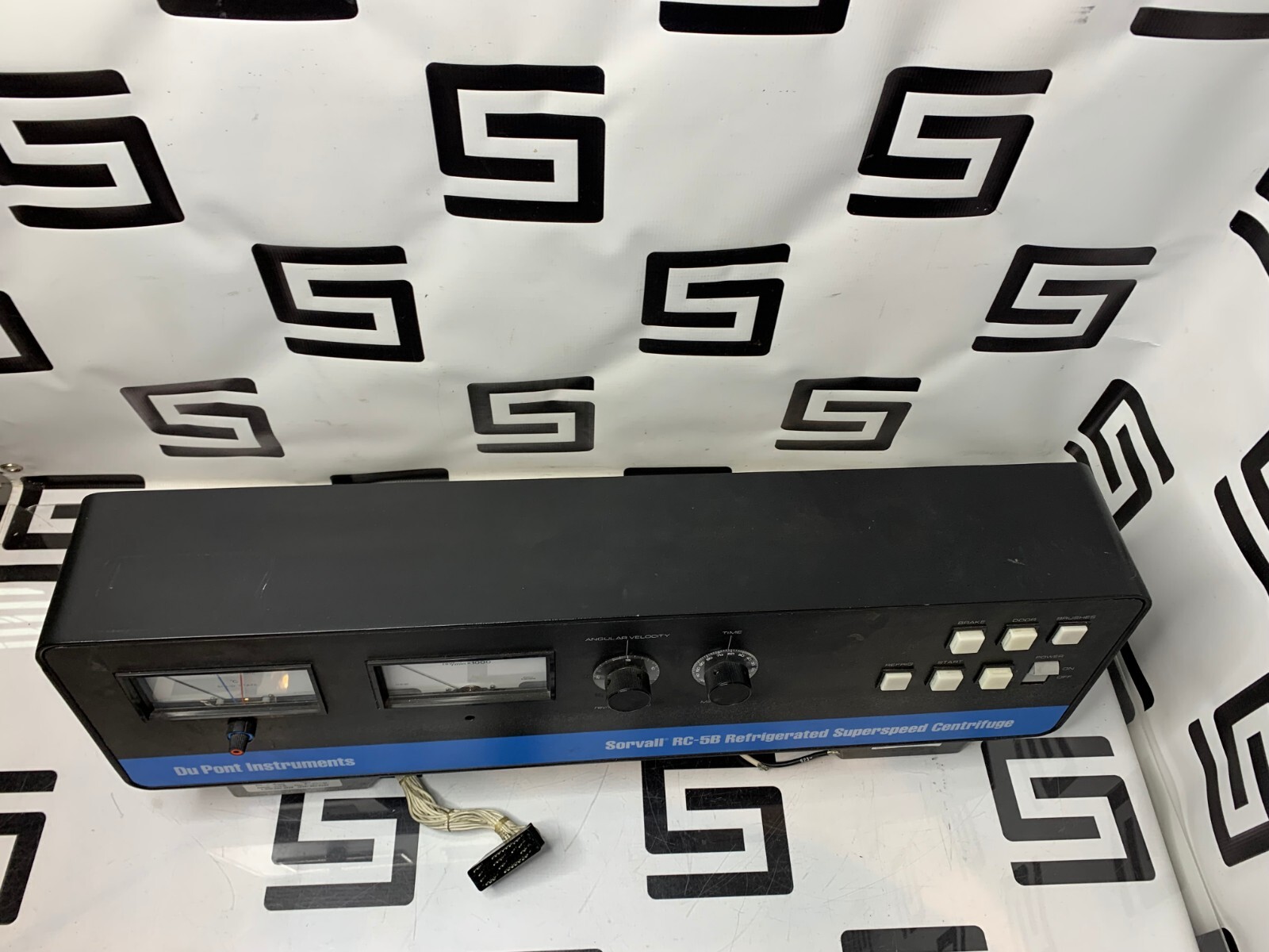 Used SORVALL 74040 FRONT CONSOLE PANEL ASSY HOUSING FOR RC-5B SUPERSPEED CENTRIFUGE