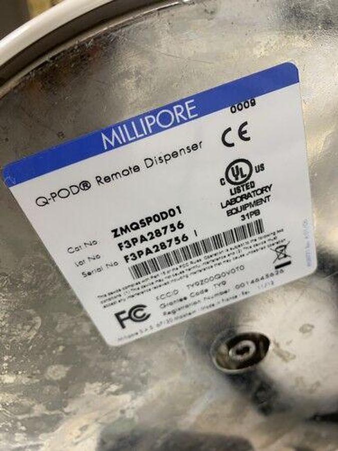 Used Q-POD UltraPure Dispenser Remote Water TESTED