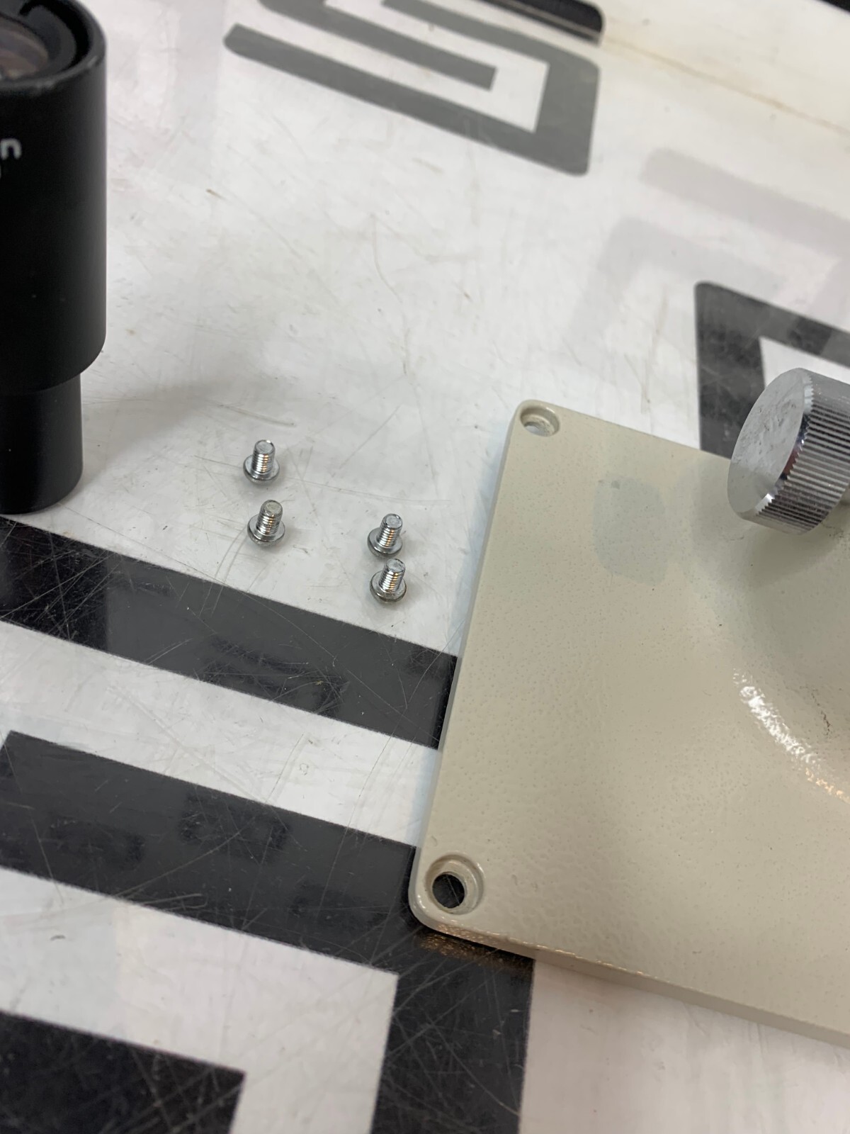 Used Nikon Diaphot Microscope T V Relay  lens 1x/16