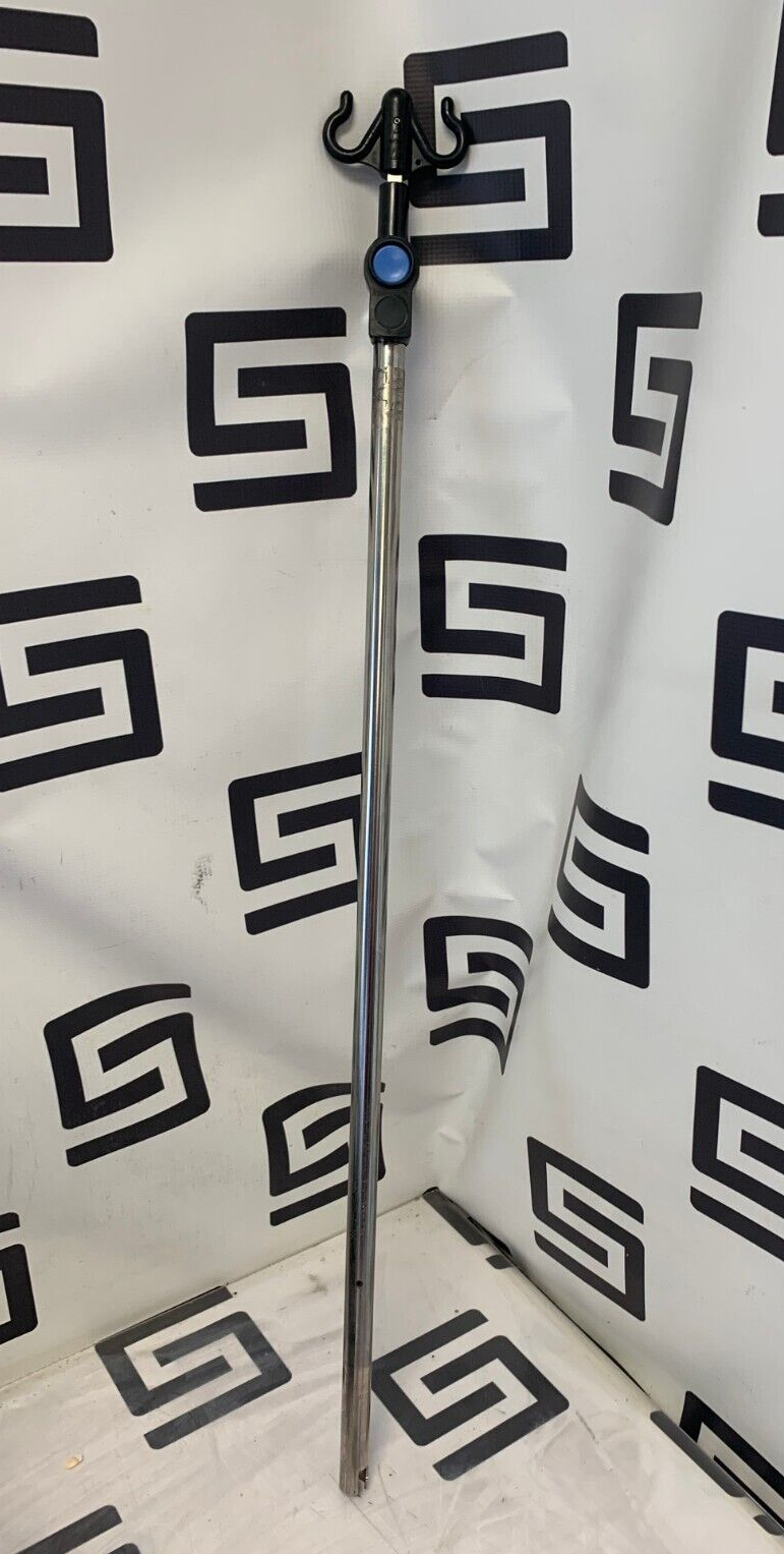 Used Hill Rom P1840B Total Care Bariatric Bed Removable IV Pole Assembly Warranty