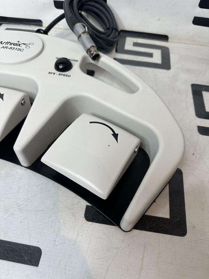 Used Arthrex AR-8315C Multifunction APS ll Footswitch w/ Cord Corded Foot 3 Pedal 