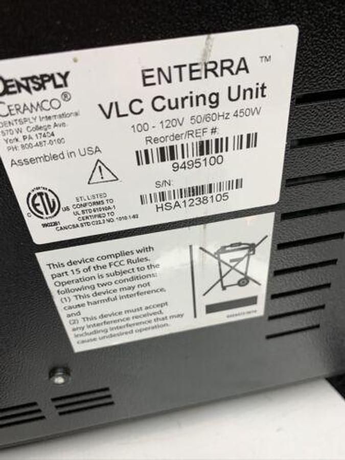 Used ENTERRA VLC 9495100