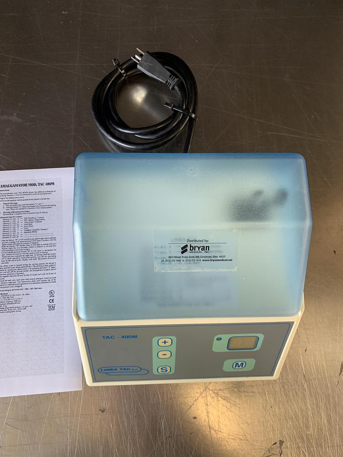 Used Linea TAC Model TAC-400M Digital Dental Amalgamator TESTED WARRANTY 