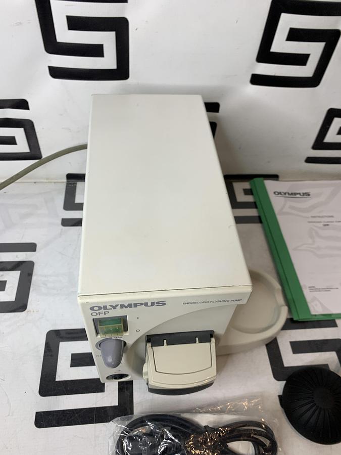 Used Olympus OFP Endoscopic Flushing Pump Irrigation TESTED WARRANTY
