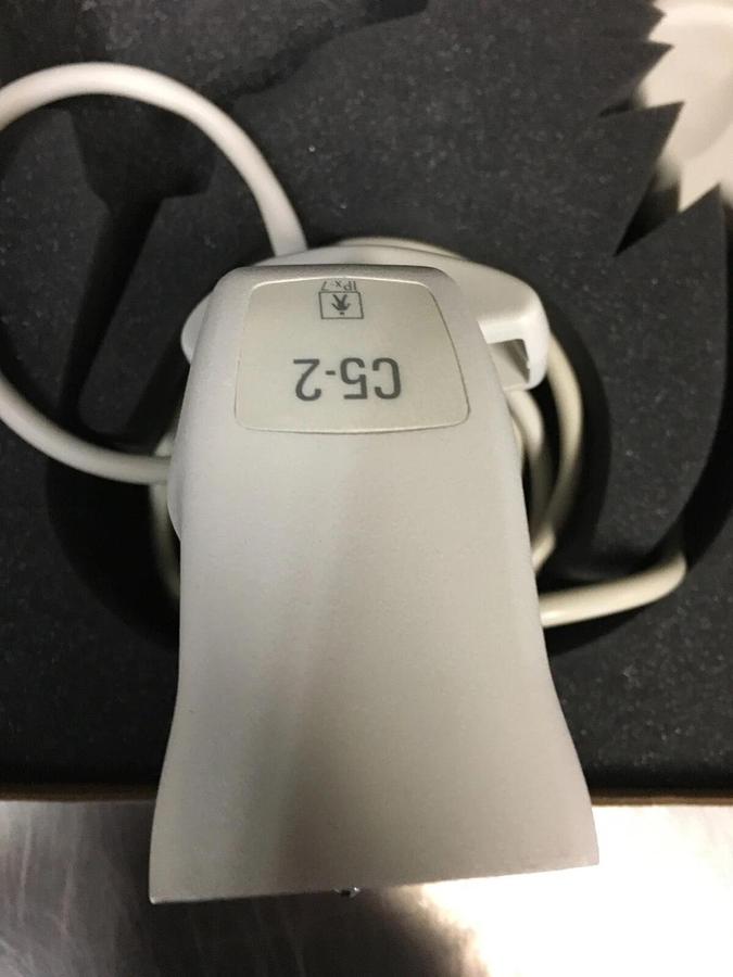 Used Philips Ultrasound Transducer Convex Curved Array Probe C5-2