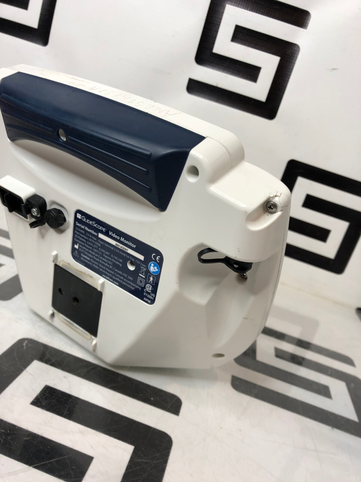 Used Verathon GlideScope AVL 0570-0338 Monitor Video Laryngoscope