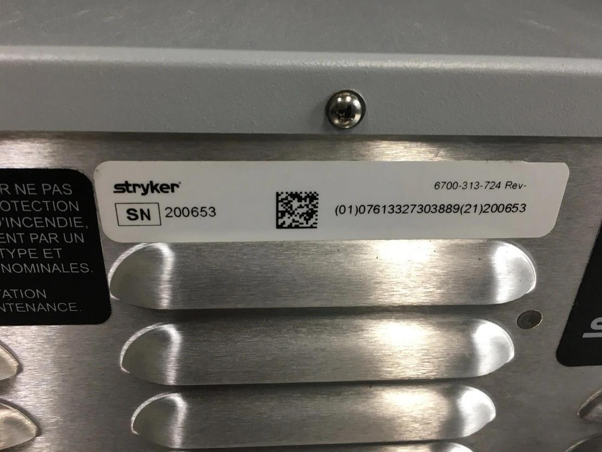 Used Stryker 6700-313-500 Malis Generator  w Footswitch & Accessories and Manual