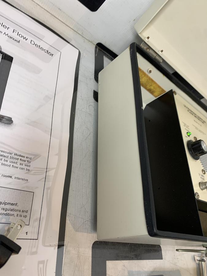 Used PARKS 811-B Doppler Flow Detector Model 9.2MHz Probe Ultrasonic 811B NEW BATTERY