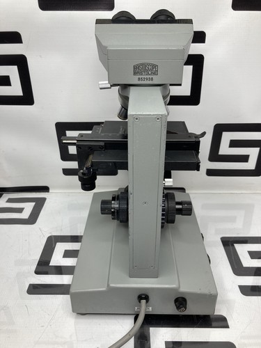 Used Bristoline Bristolscope Binocular Tabletop Bench Microscope 3 Objectives 852938