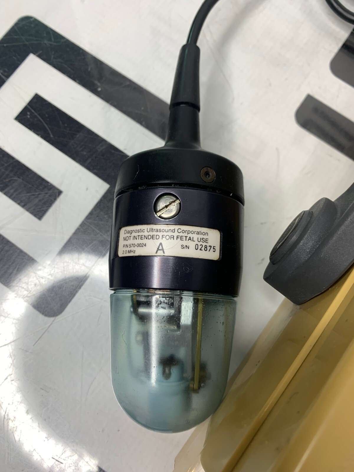 Used Diagnostic Ultrasound BLADDERSCAN BVI-2500 W/ Power Supply & Probe