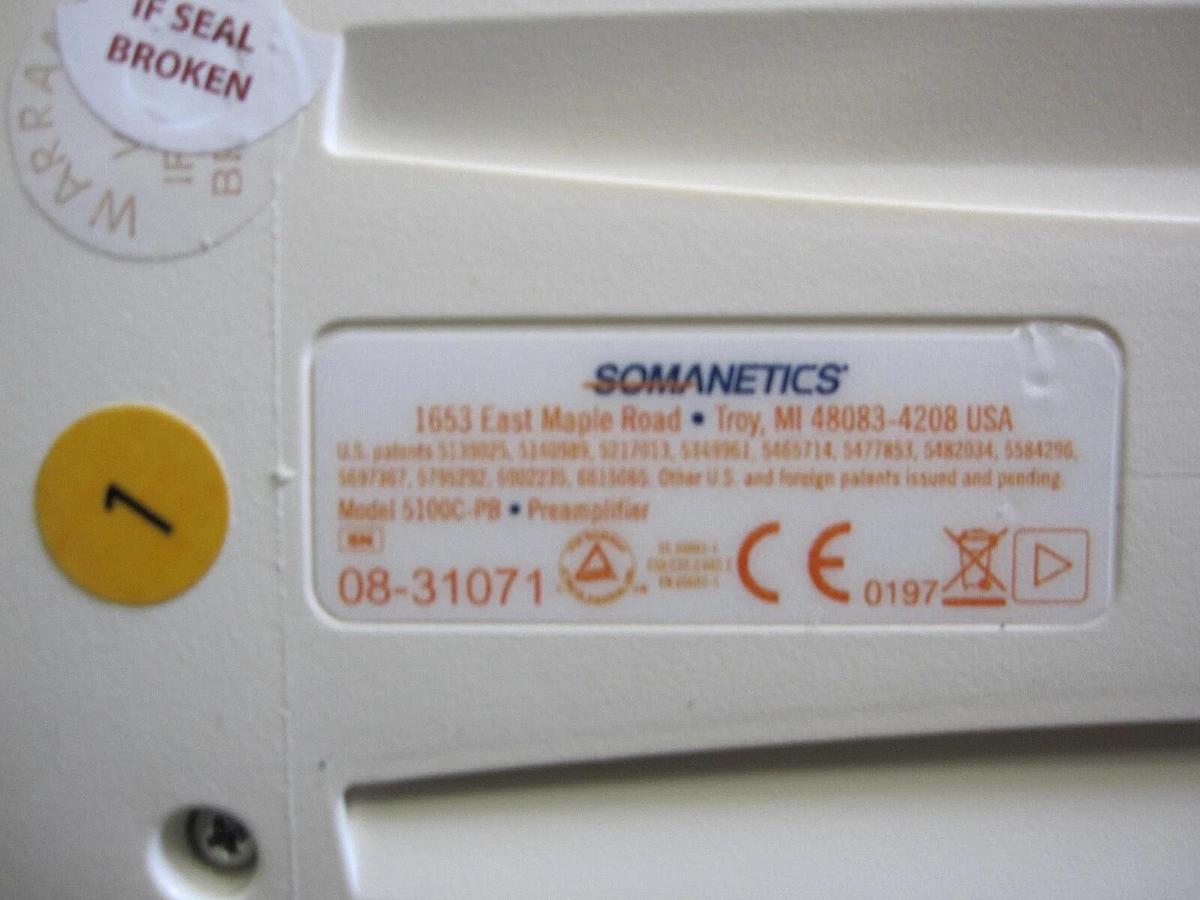 Used Somanetics 5100C-PB Preamplifier