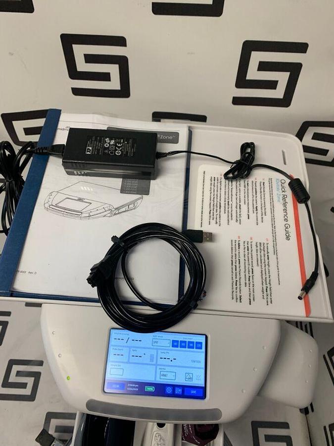 Used IQvitals Zone Monitor Rolling Mobile Stand Cart 200360 w/ TAT-5000