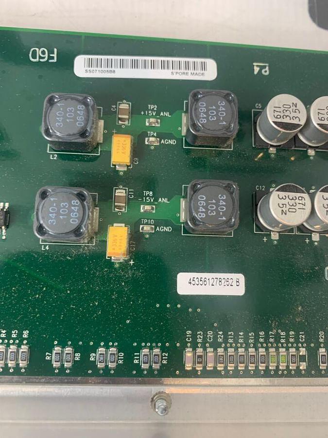 Used IE33 ULTRASOUND FRONT END CONTROLLER BOARD ASSY