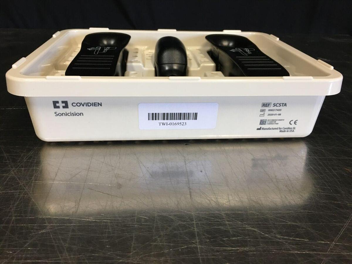 Used Sonicision SCSTA  SCGAA Reusable Sterilization Tray Set Ultrasonic