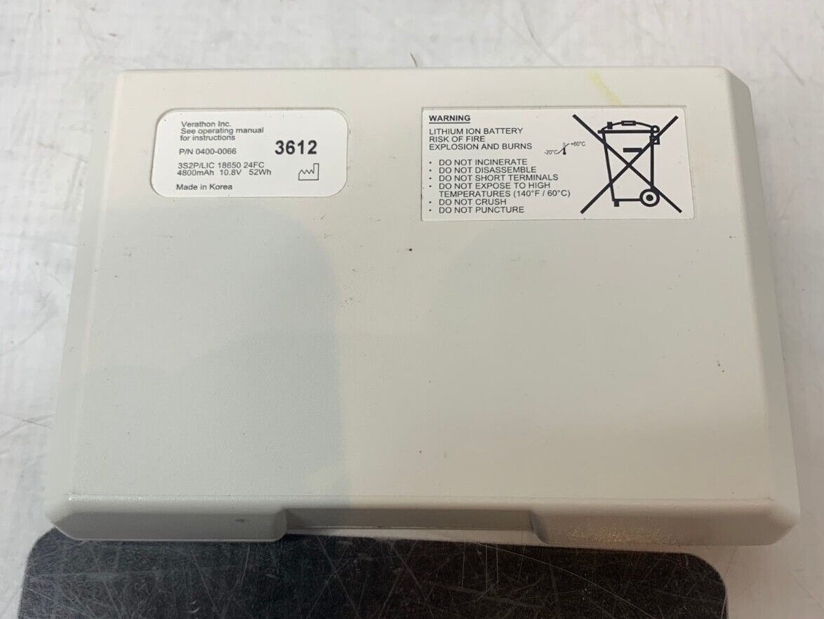 Used Verathon BVI 9400 Battery 0400-0066 BladderScan TESTED / WARRANTY OEM (A)