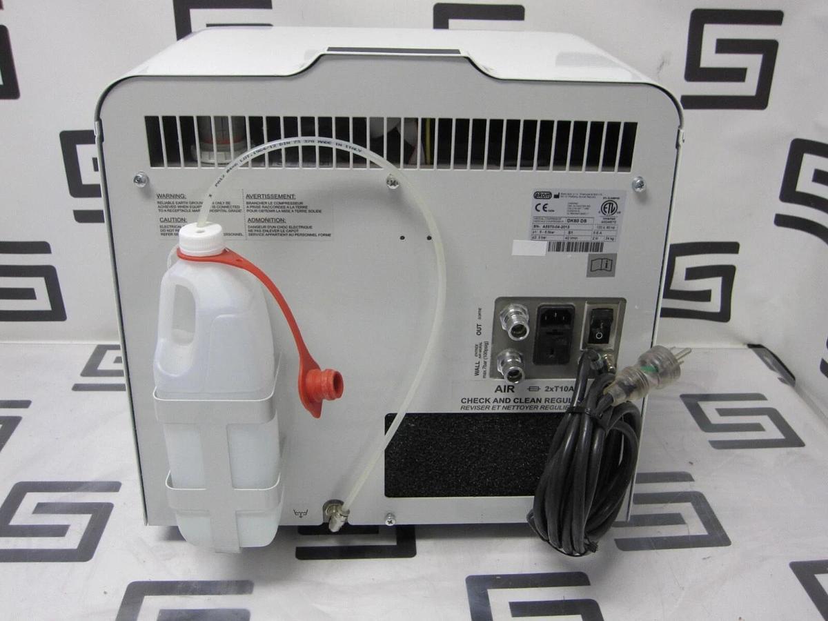 Used Ekom DK50 DS SMART Medical Artificial Ventilation Air 2 Liter 1479 hrs W/ STAND