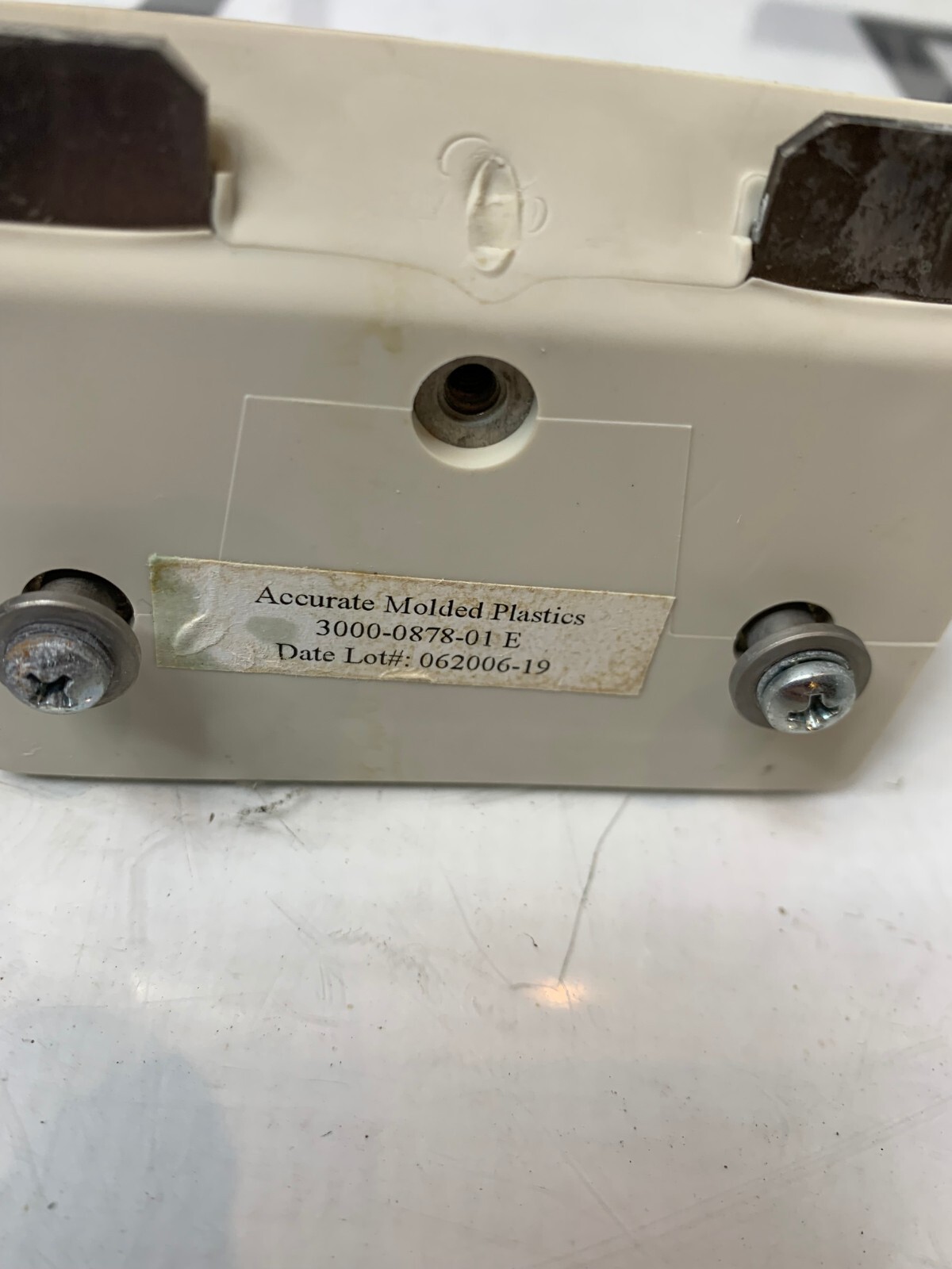 Used PHILIPS IU22 IE33 3000-0878-01 E RIGHT HOLDER CUP  PROBE TRANSDUCER RH R INSERT