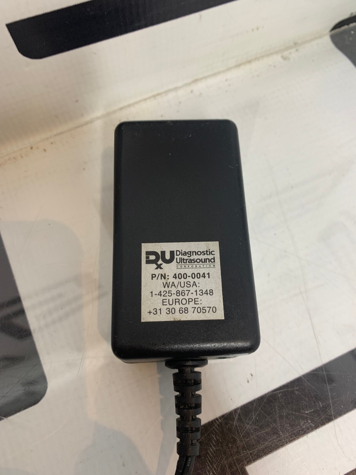 Used Diagnostic Ultrasound BLADDERSCAN BVI-2500 W/ Power Supply & Probe