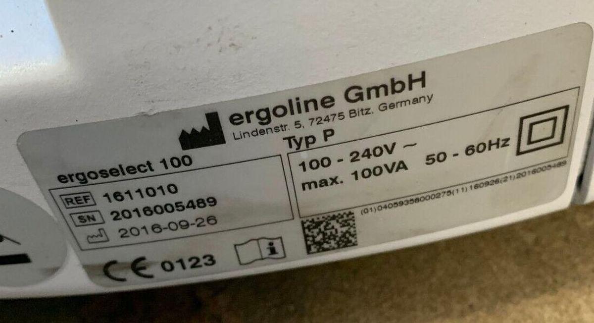 Used ERGOLINE 100 TYP P 100P VIASPRINT 150 150P