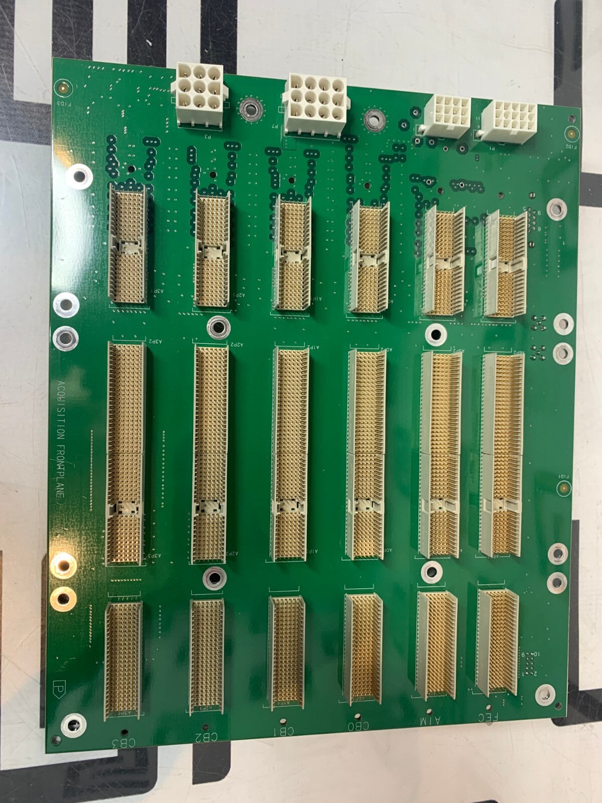 Used Philips IE33 IU22 Ultrasound 453561208342 REV B Front Plane Board Assembly AFP