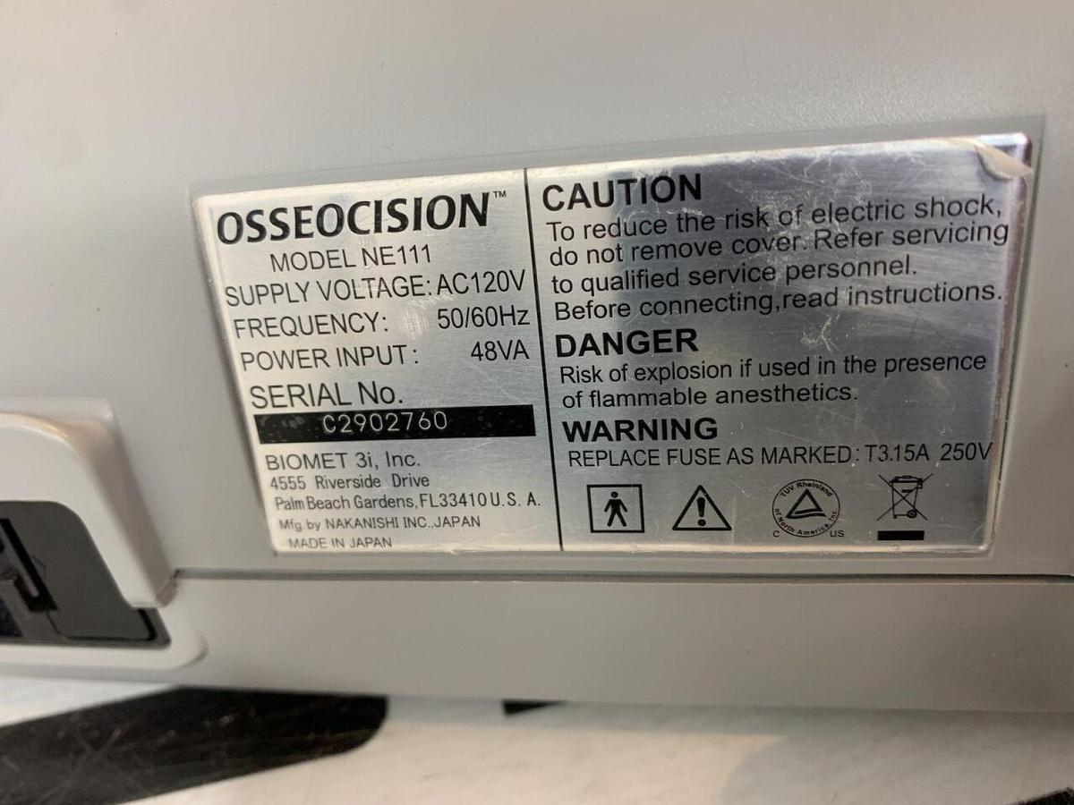 Used 3I BIOMET NE111