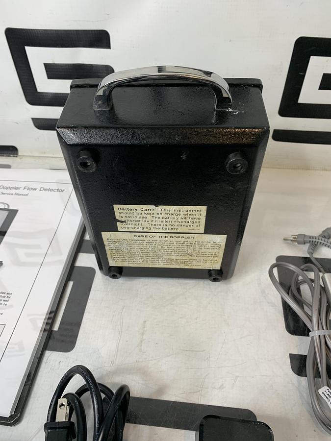 Used PARKS 811-B Doppler Flow Detector Model 9.3MHz Probe Ultrasonic 811B NEW BATTERY