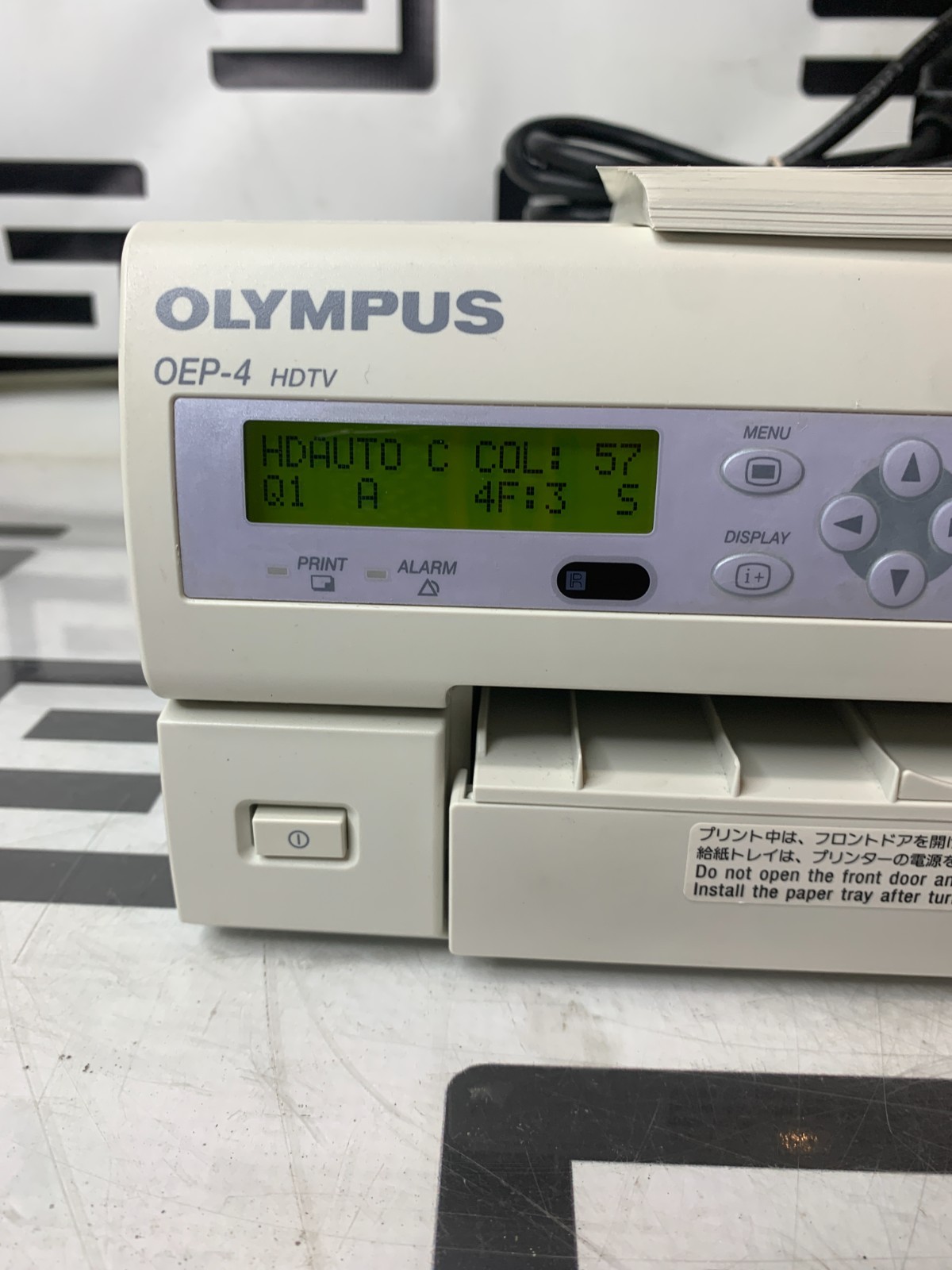 Used Olympus OEP-4 HDTV Color Video Printer for CV-180 CLV-180 W/ INK & Paper TESTED