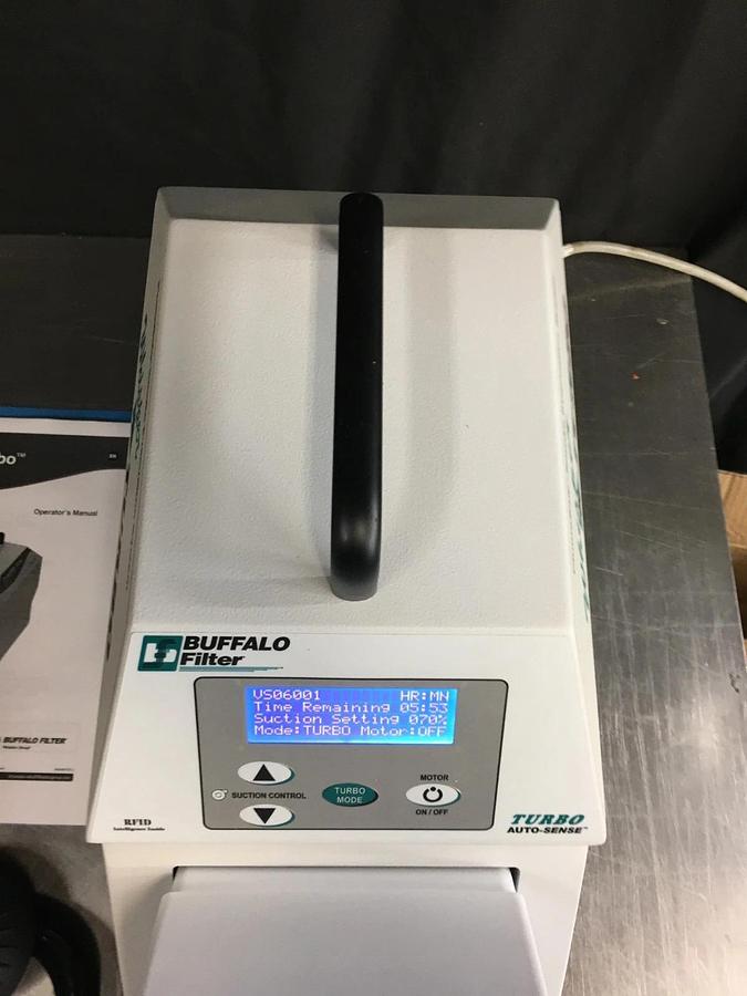 Used BUFFALO FILTER PSWTURBO AS PLUMESAFE WHISPER TURBO SENSE SMOKE FILTRATION SYSTEM