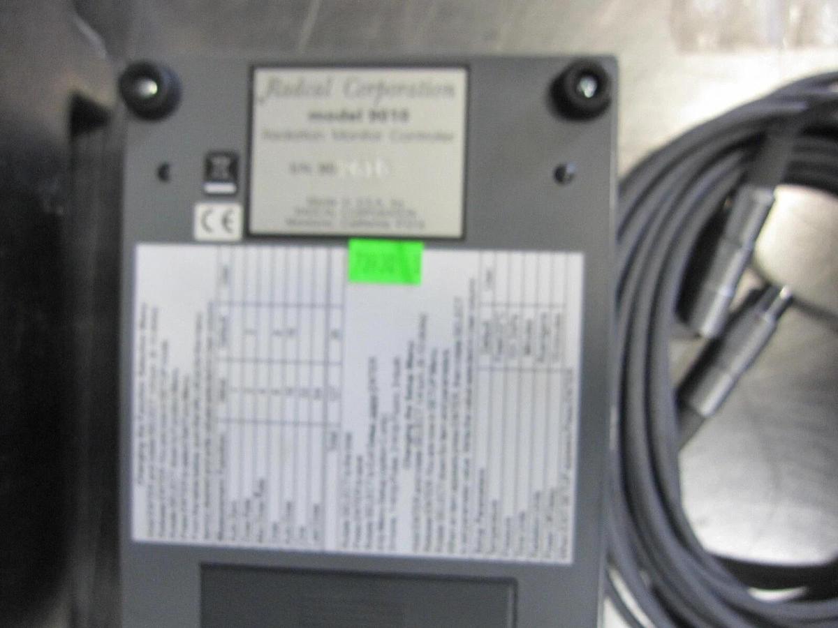 Used RadCal 9010 Radiation Monitor Controller Measurement System Xray 9060 10 x 5 -6M