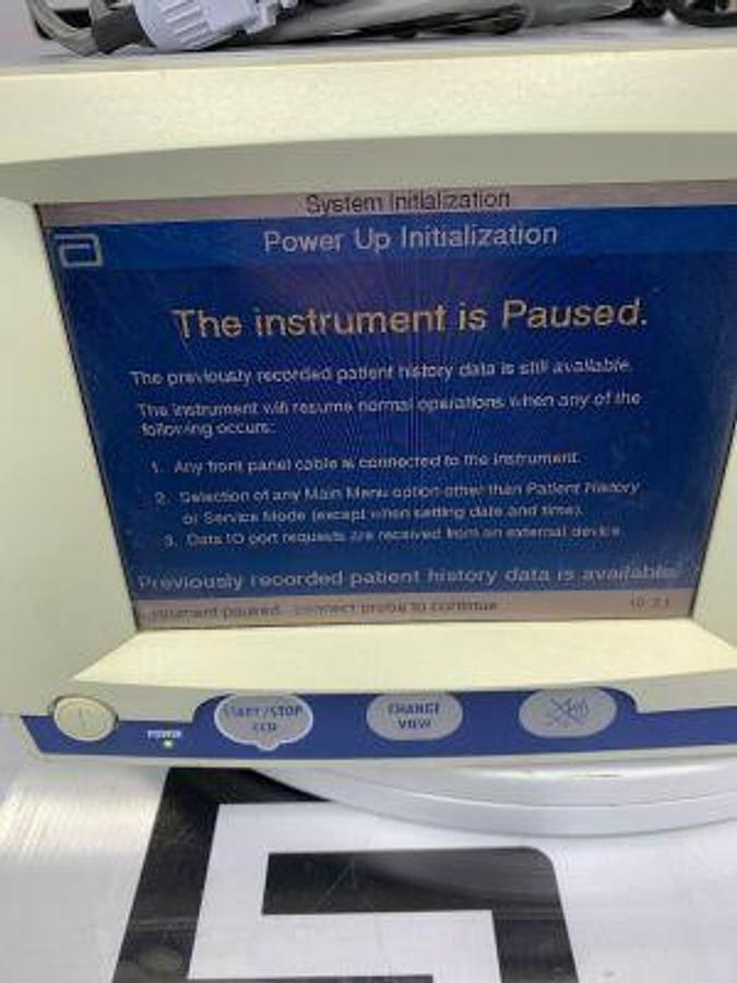 Used Hospira Q2 Plus SVO2 Continuous Cardiac Output Computer Cables & Module SO2 O2+