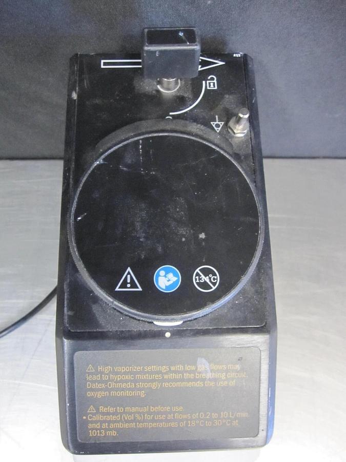 Used Datex-Ohmeda Tec 6 Plus Desflurane Vaporizer 30 Day Warranty!